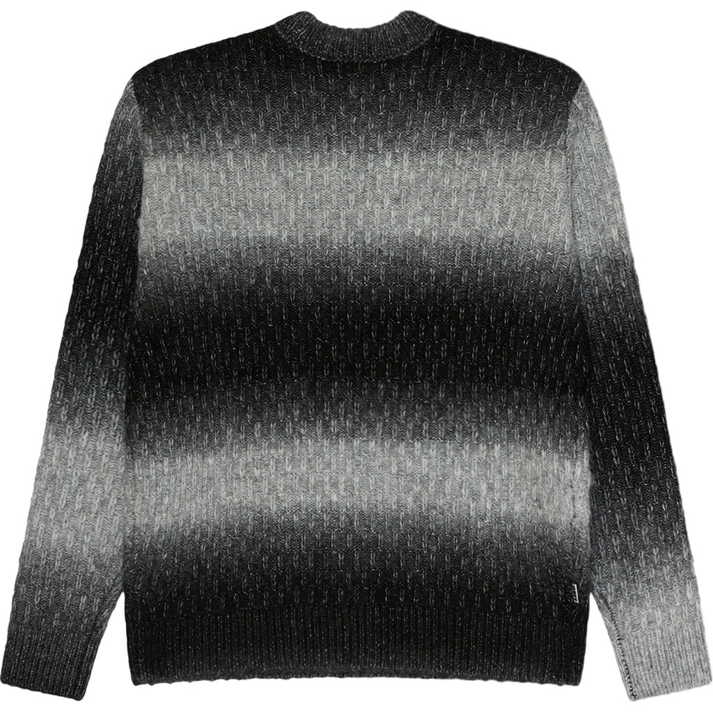 Obey Haze Gradient Sweater - Black Multi - back