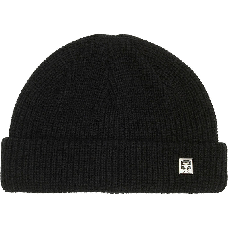 Obey Micro Beanie - Black - front