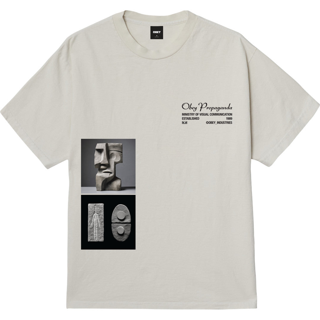 Obey Ministry T-Shirt - Pigment White - back