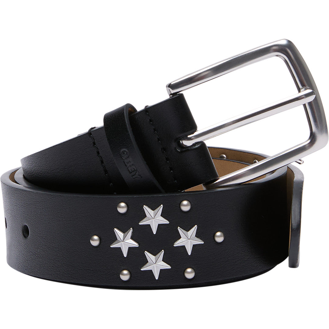 Obey Studded Star Belt - Black - front
