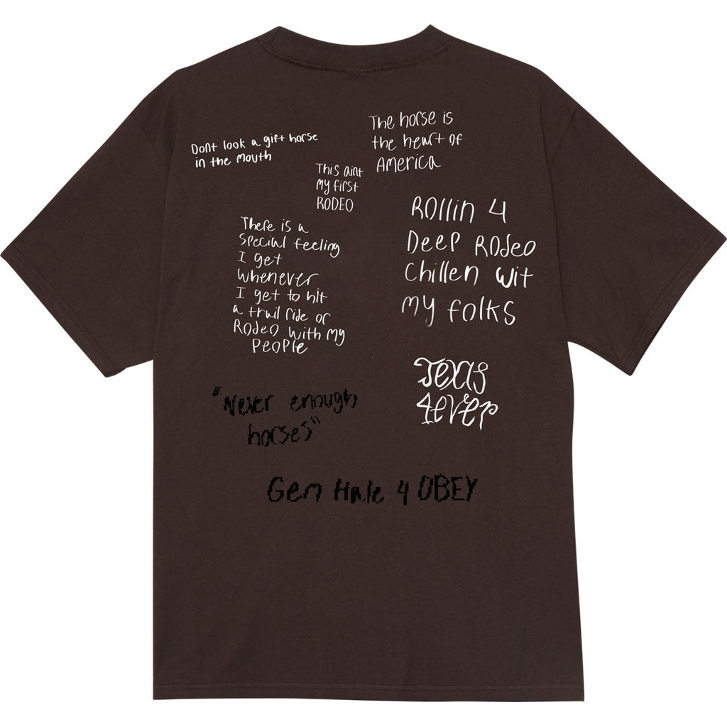 Trail Ride T-Shirt - Java Brown - back