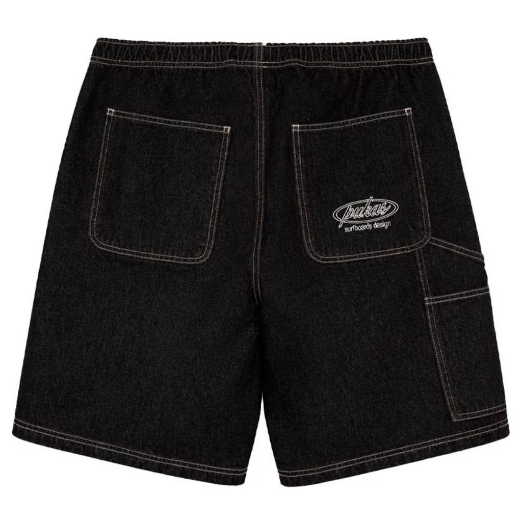 Pukas Denim Walkshort Washed Black — back view