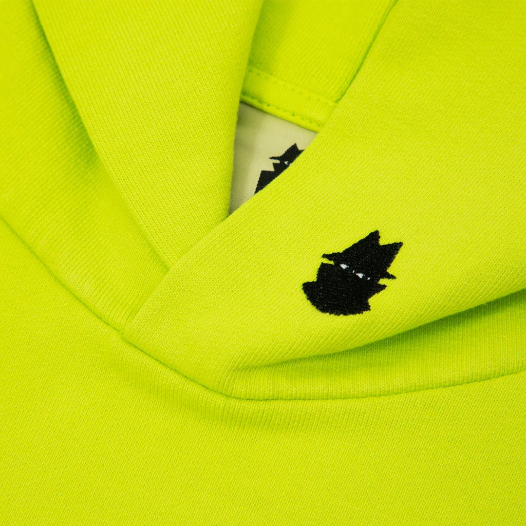 Real Bad Man Classic Hood Fleece Acid — worn view