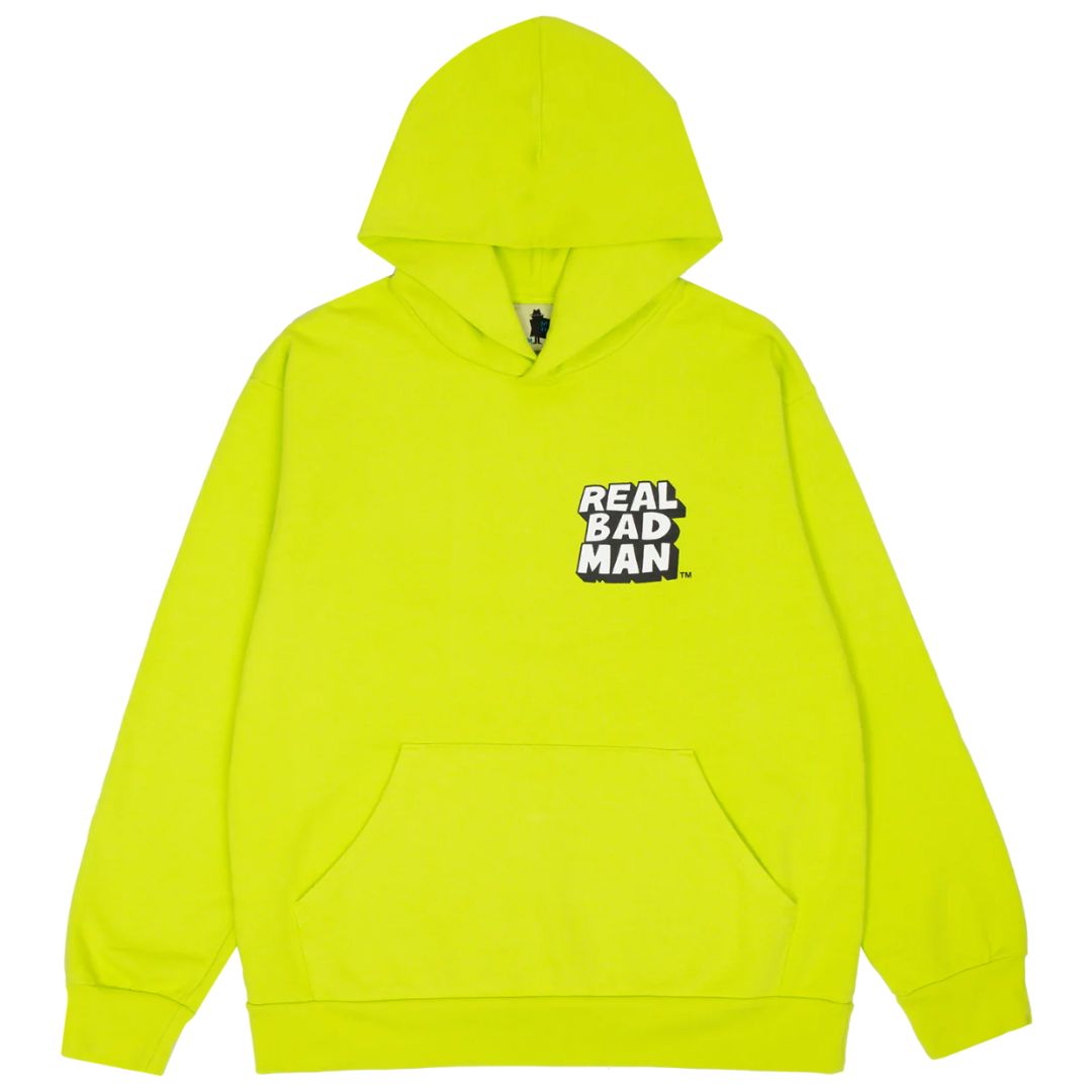 Real Bad Man Classic Hood Fleece - Acid