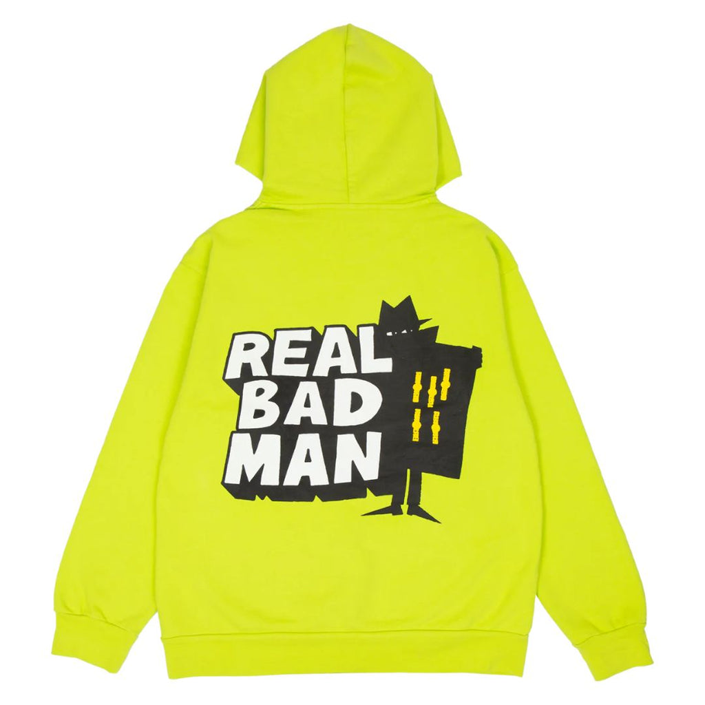 Real Bad Man Classic Hood Fleece Acid — back view
