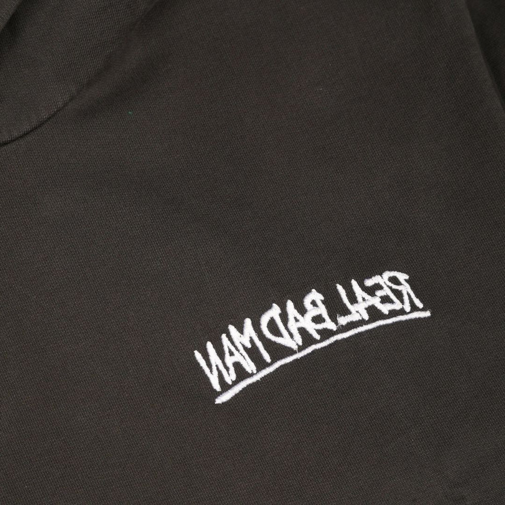 Real Bad Man Bassline Hooded Sweat Black — detail view