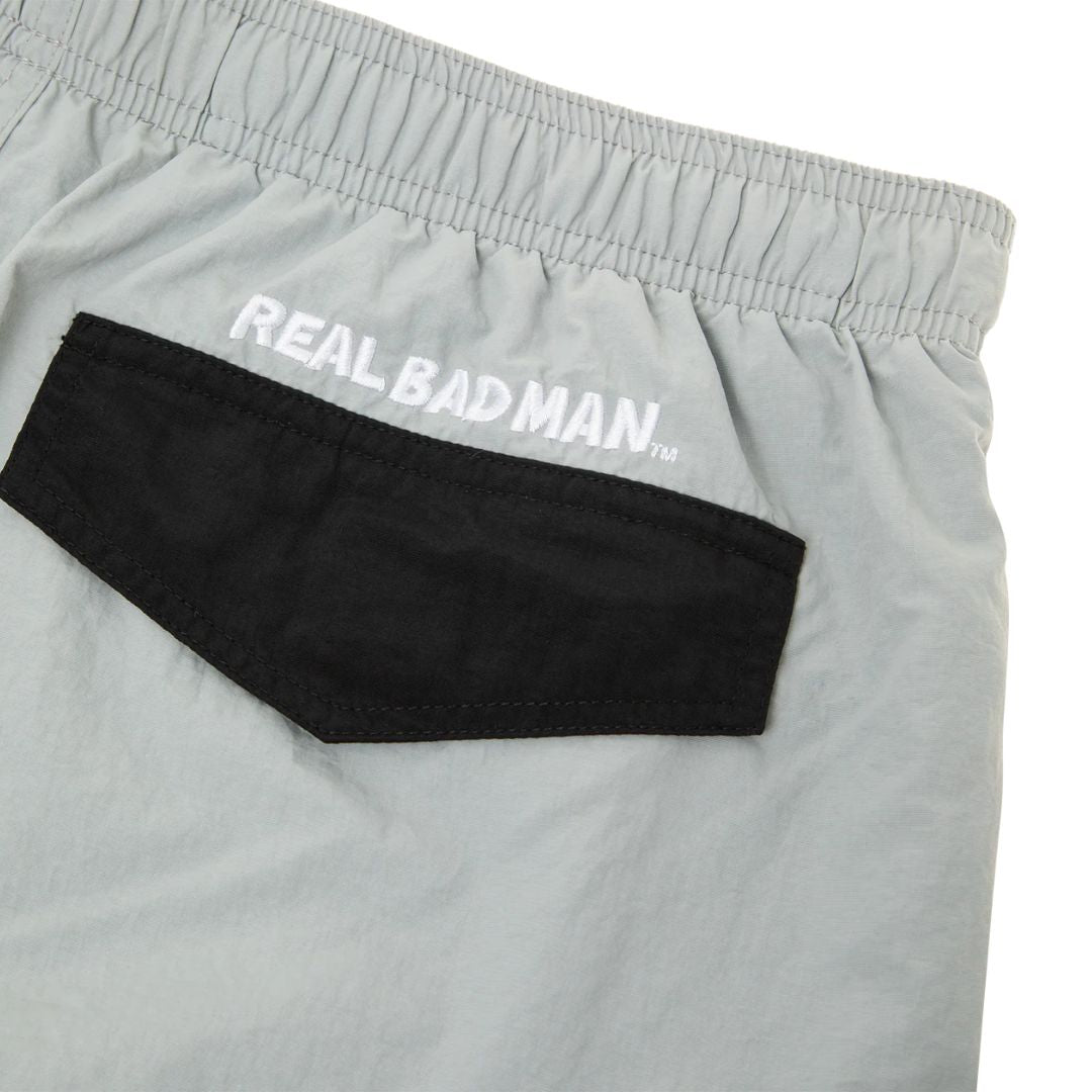 Real Bad Man Club Short Grey — detail view