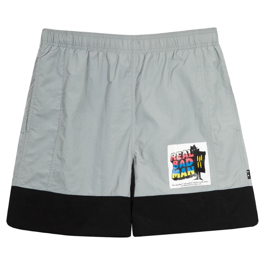 Real Bad Man Club Short Grey — front view