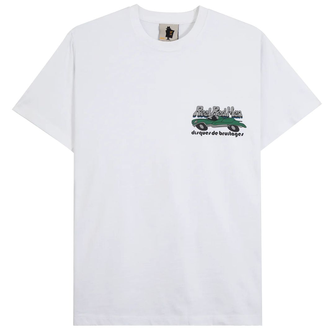 Real Bad Man Les Yper Sound T-Shirt White — back view