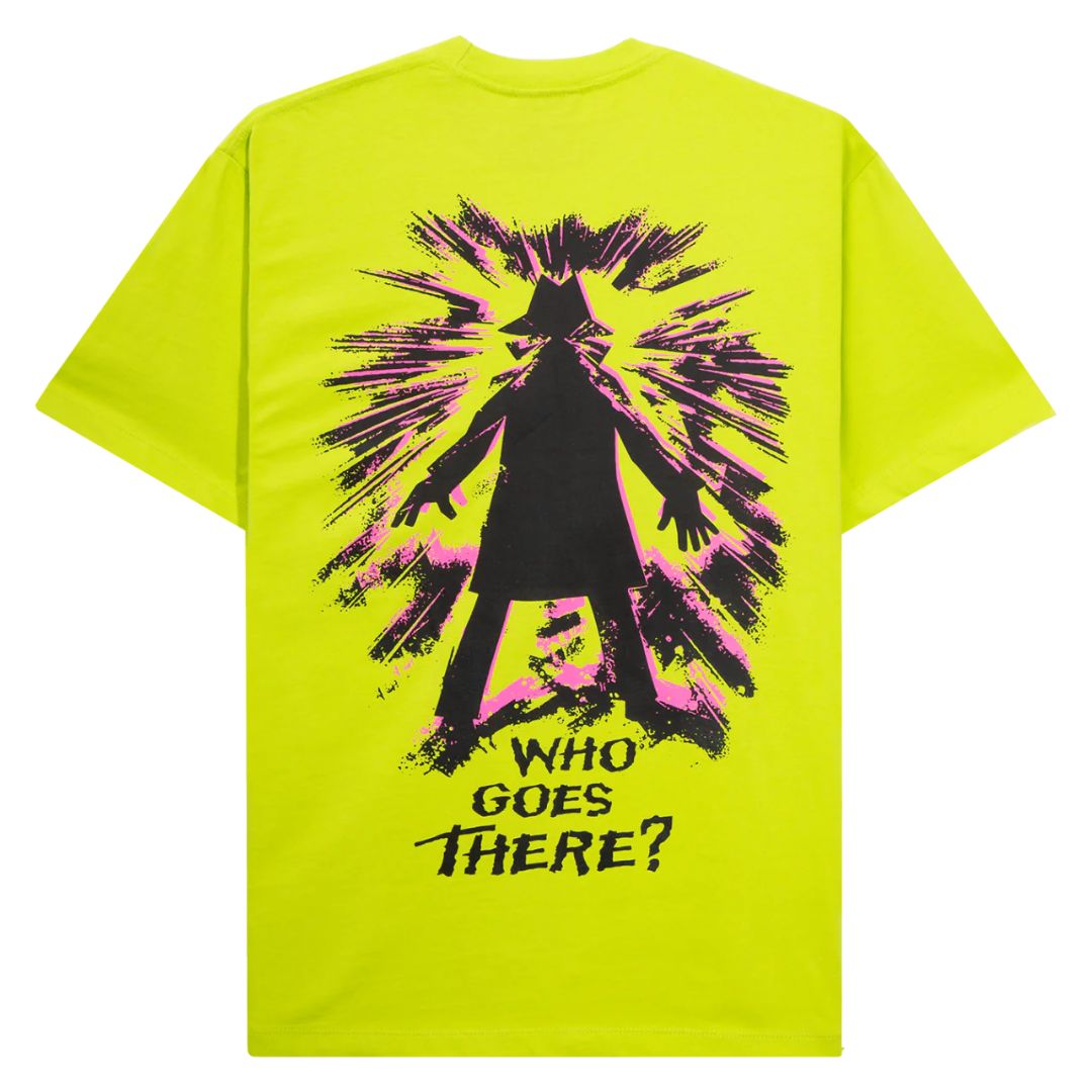 Real Bad Man Who Goes There T-Shirt Acid — back view