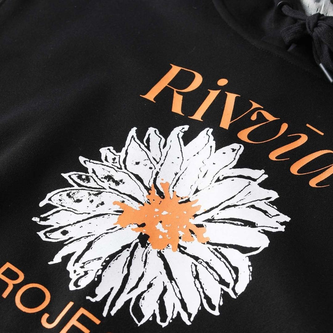 Rivvia Projects Blossom Hoodie - Black
