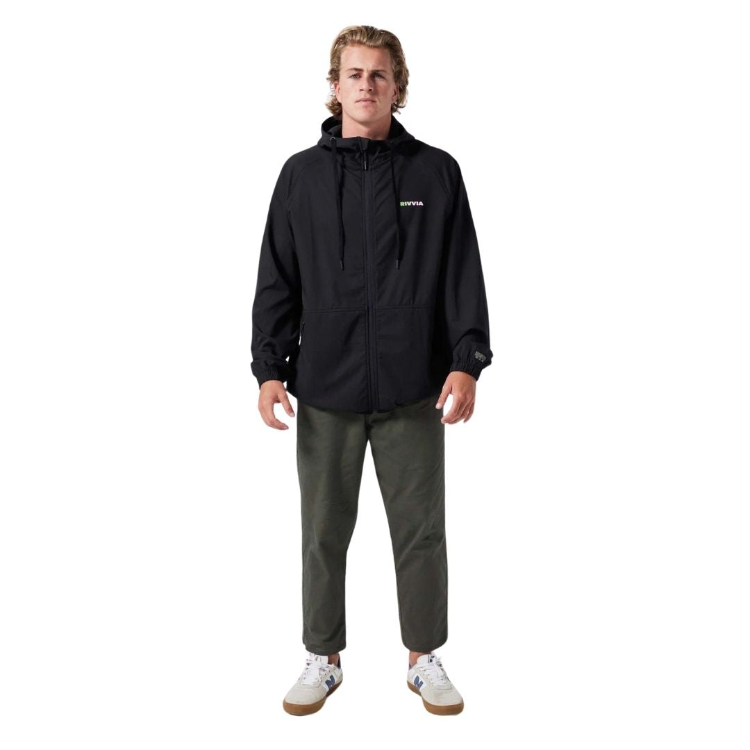 Rivvia Projects Classic Pursuit Spray Jacket - Black