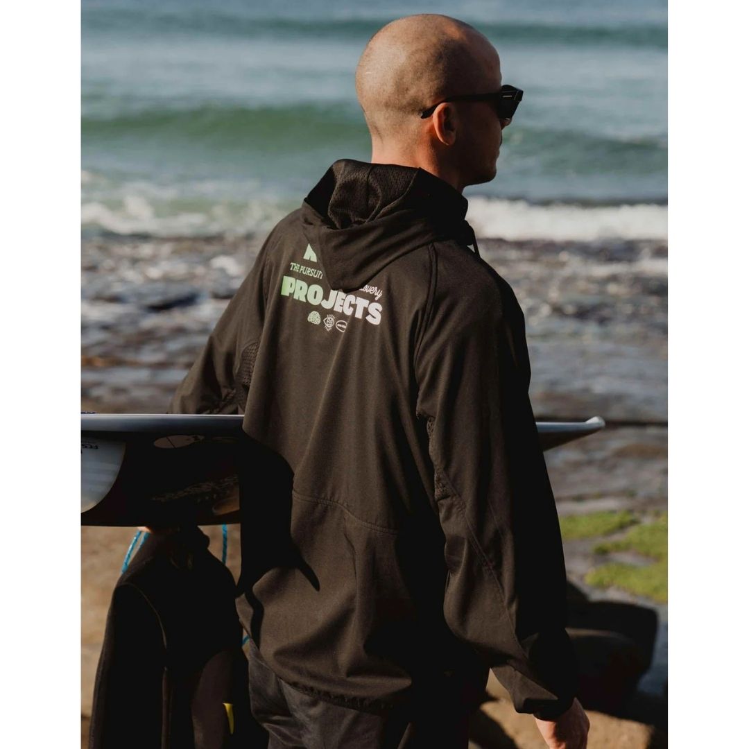 Rivvia Projects Classic Pursuit Spray Jacket - Black