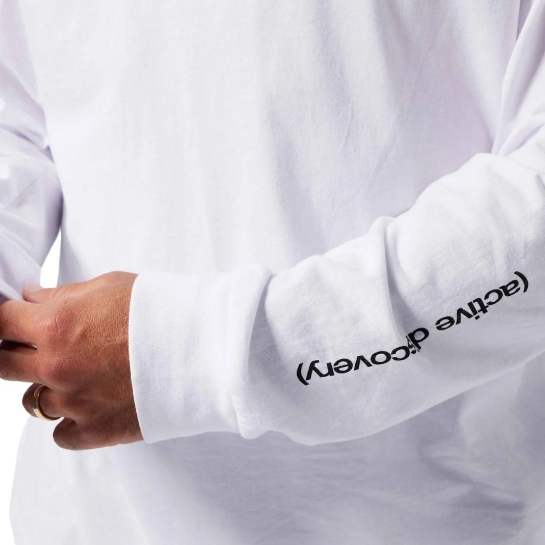 Rivvia Projects Digi Flower Long Sleeve T-Shirt - White