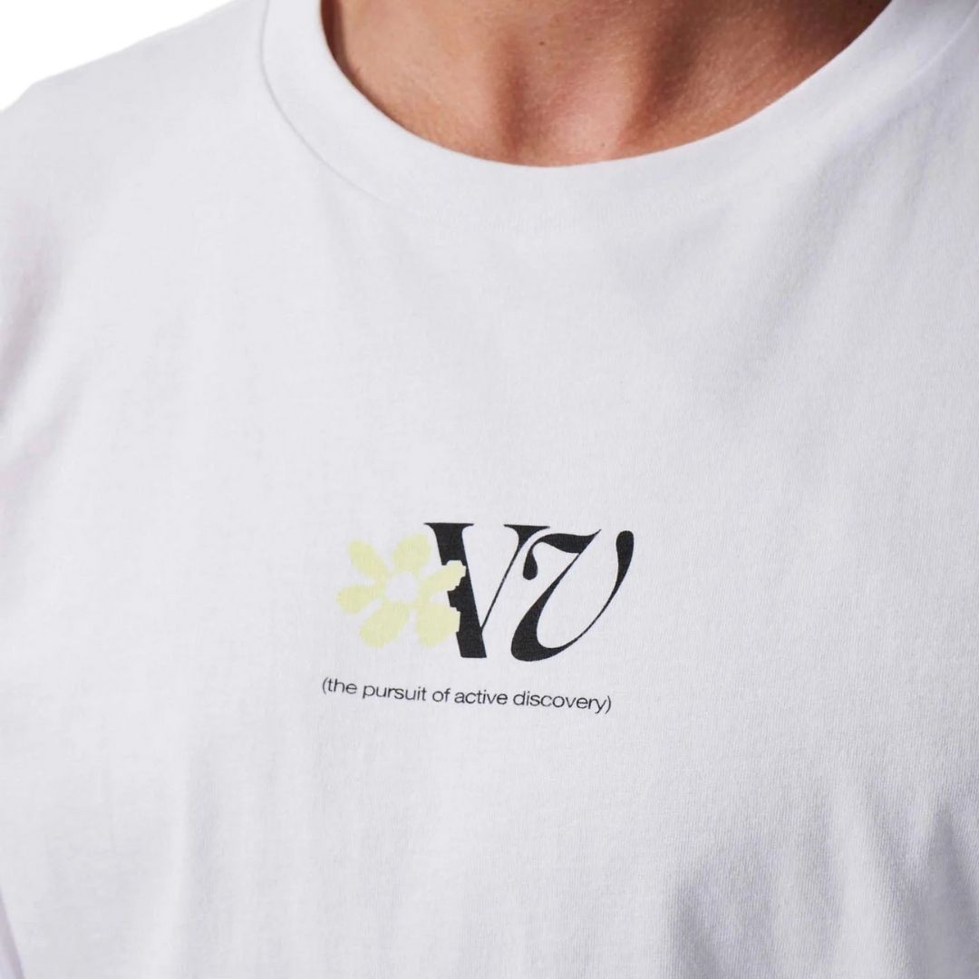 Rivvia Projects Digi Flower Long Sleeve T-Shirt - White