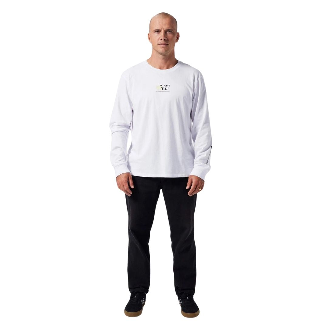 Rivvia Projects Digi Flower Long Sleeve T-Shirt - White