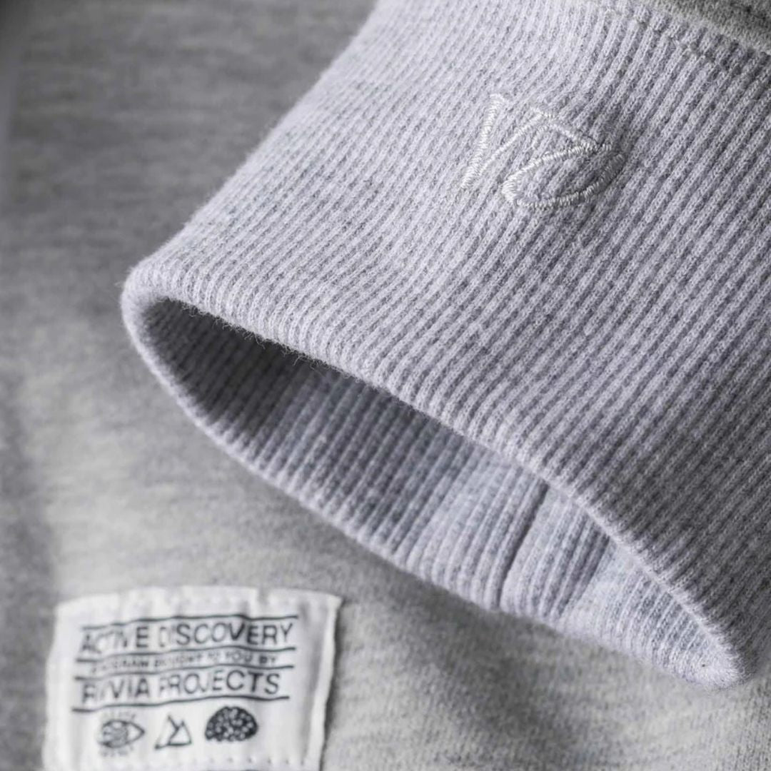 Rivvia Projects Disclosure Crew Neck - Grey Marle