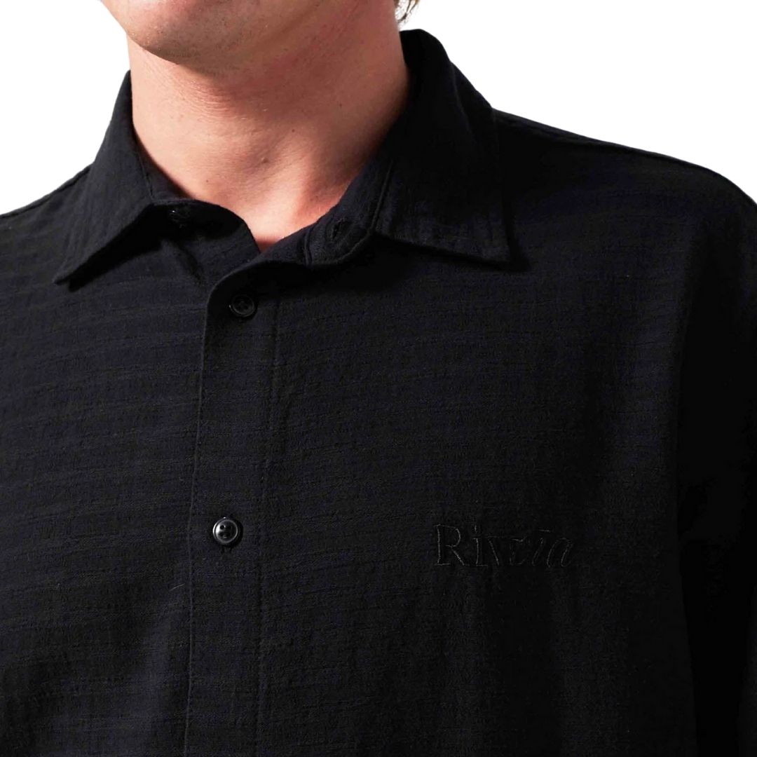 Rivvia Project Projects Short Sleeve Shirt - Black