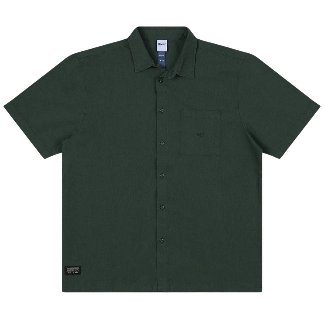Rivvia Projects VV Short Sleeve Shirt - Forest