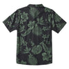 Roark Bless UP Breathable Stretch Short Sleeve Shirt - Black Green Print