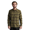 Roark Nordsman Light Organic Long Sleeve Flannel Shirt - Antico Military