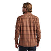 Roark Nordsman Light Organic Long Sleeve Shirt - Rust