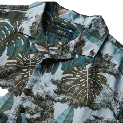 Roark Journey Paradaiso Button Up Shirt - Dark Navy