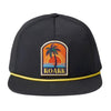 Roark Hybro Strapback Hat - Black