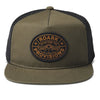 Roark Station Guideworks Trucker Hat - Military / Pignoli