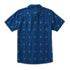 Roark Journey Sunburst Dobby Short Sleeve Shirt - Indigo