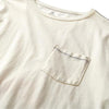 Roark Well Worn Light Organic Knit T-Shirt - Off White