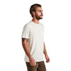 Roark Well Worn Light Organic Knit T-Shirt - Off White