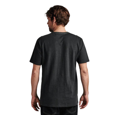Roark Well Worn Midweight Organic T-Shirt - Charcoal