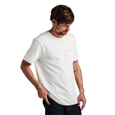 Roark Well Worn Midweight Organic T-Shirt - Off White