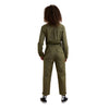 Roark Womens Layover Jumpsuit Romper - Military