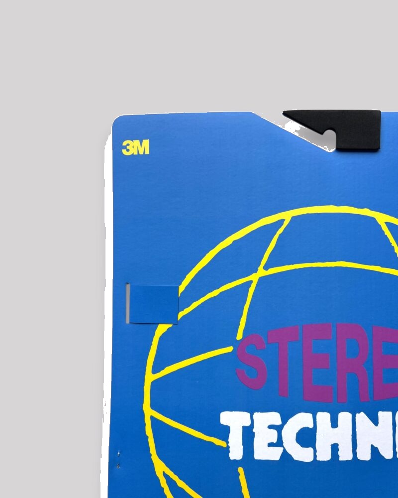 Stereo 3 pcs Traction Pad Black — packaging detail