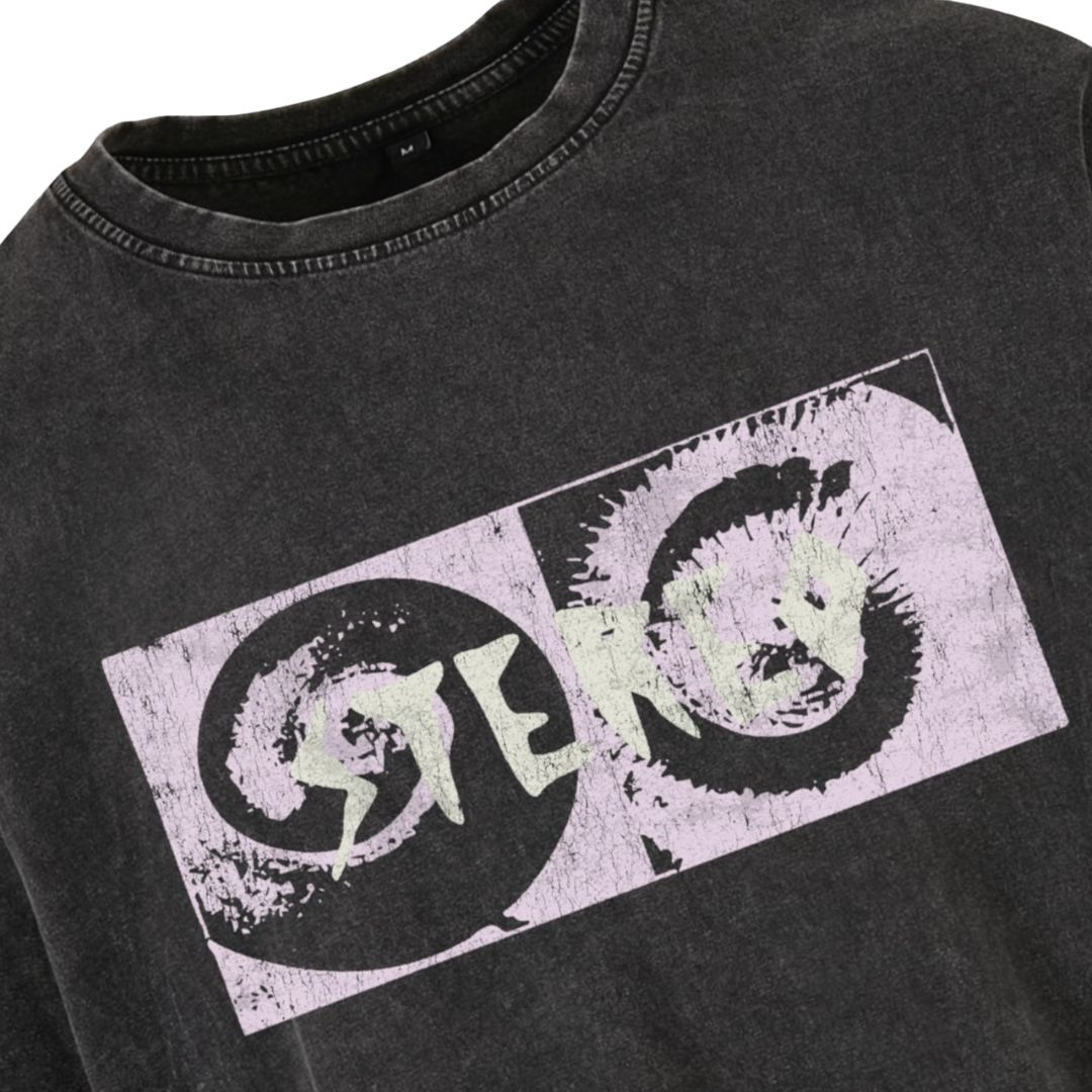 Stereo Logo T-Shirt - Black Wash