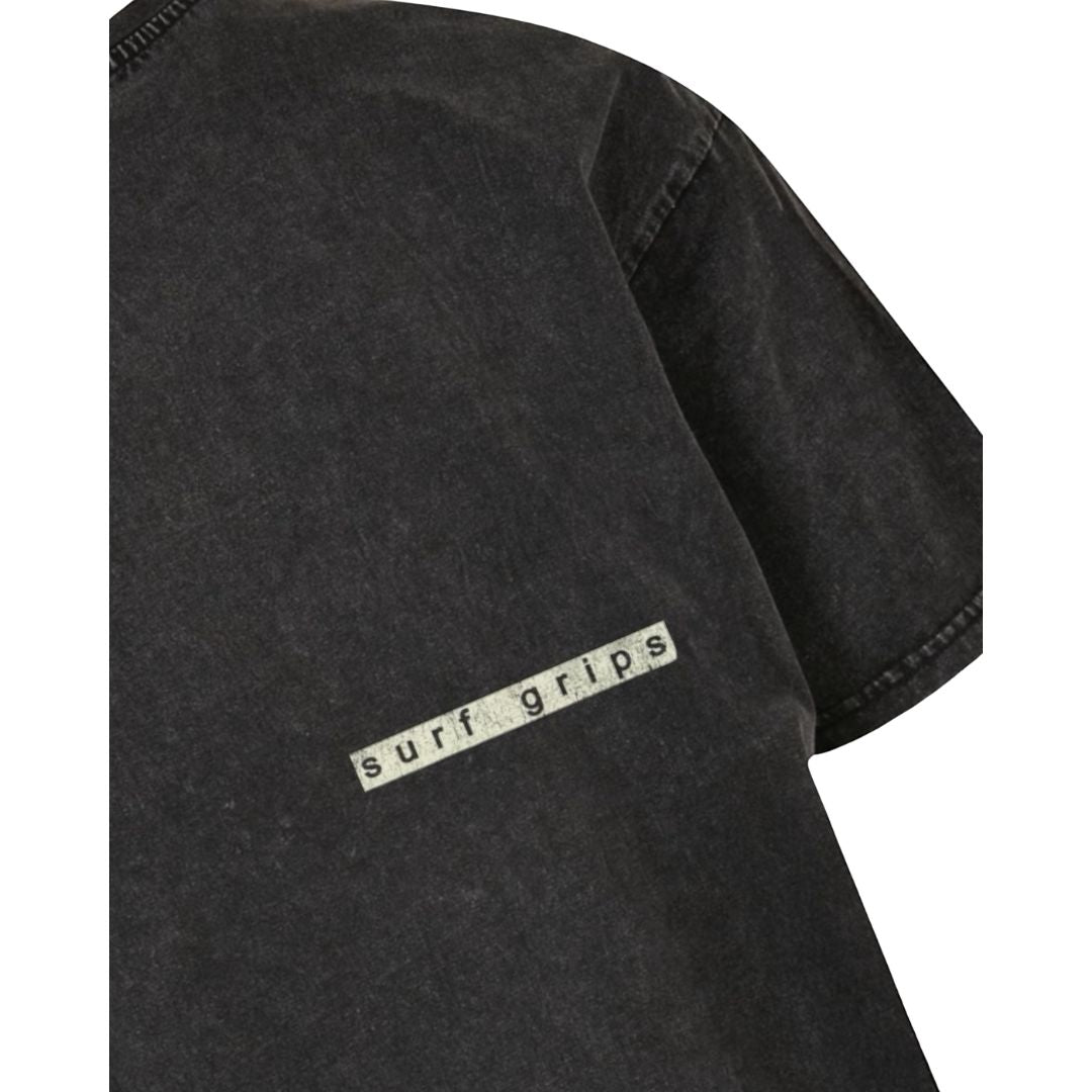 Stereo Logo T-Shirt - Black Wash