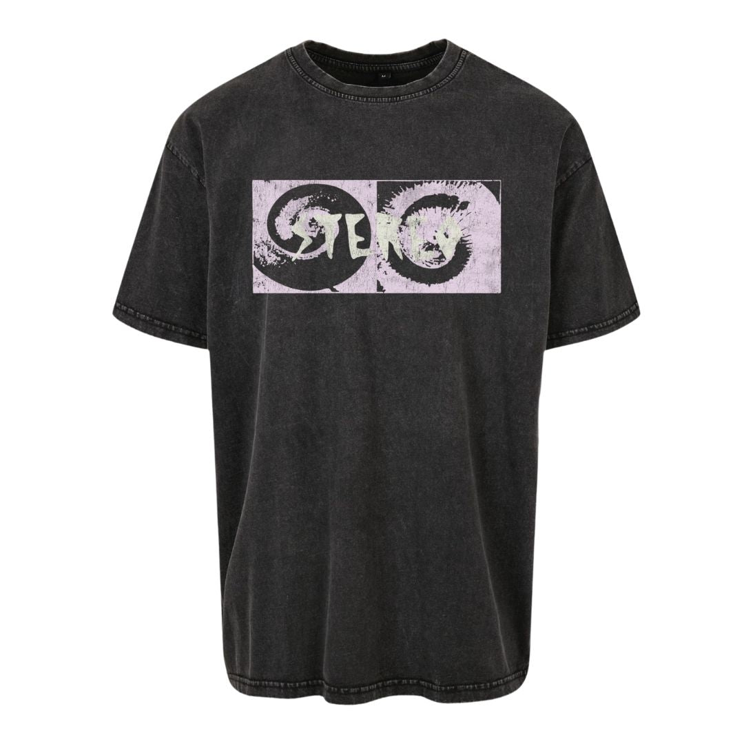 Stereo Logo T-Shirt - Black Wash