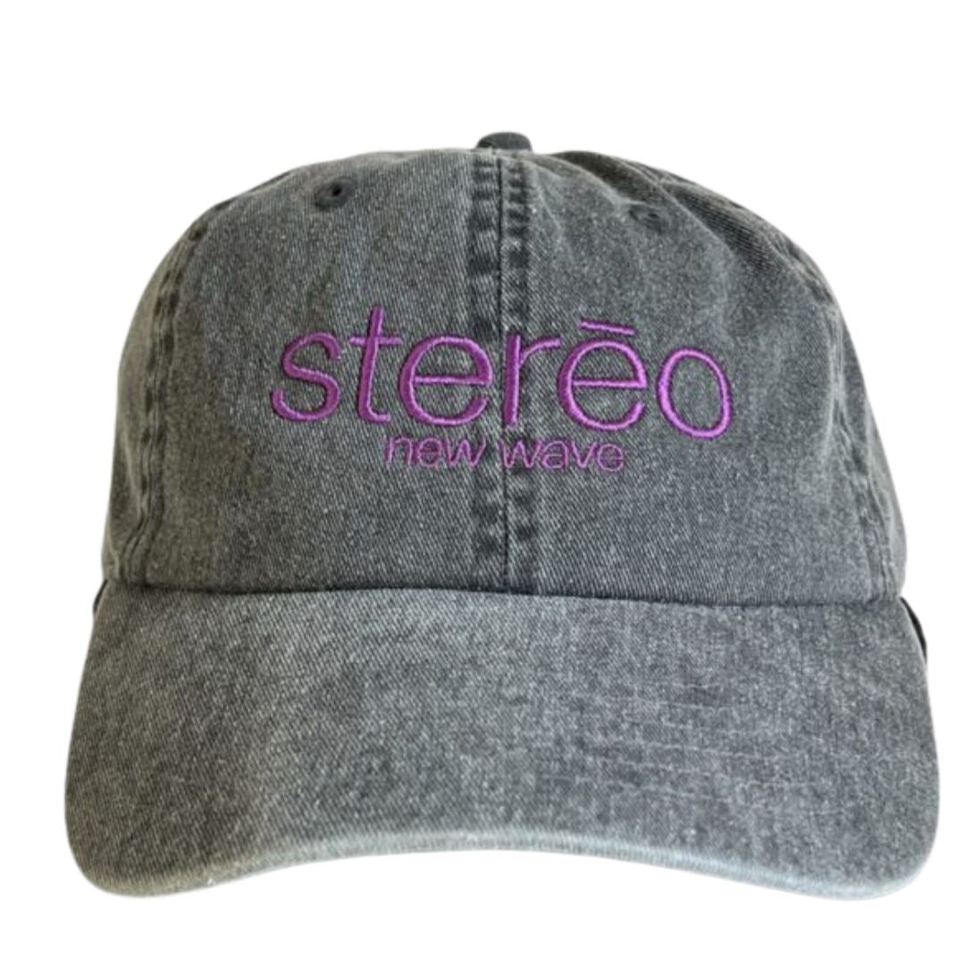 Stereo New Wave Hat - Washed Black / Purple