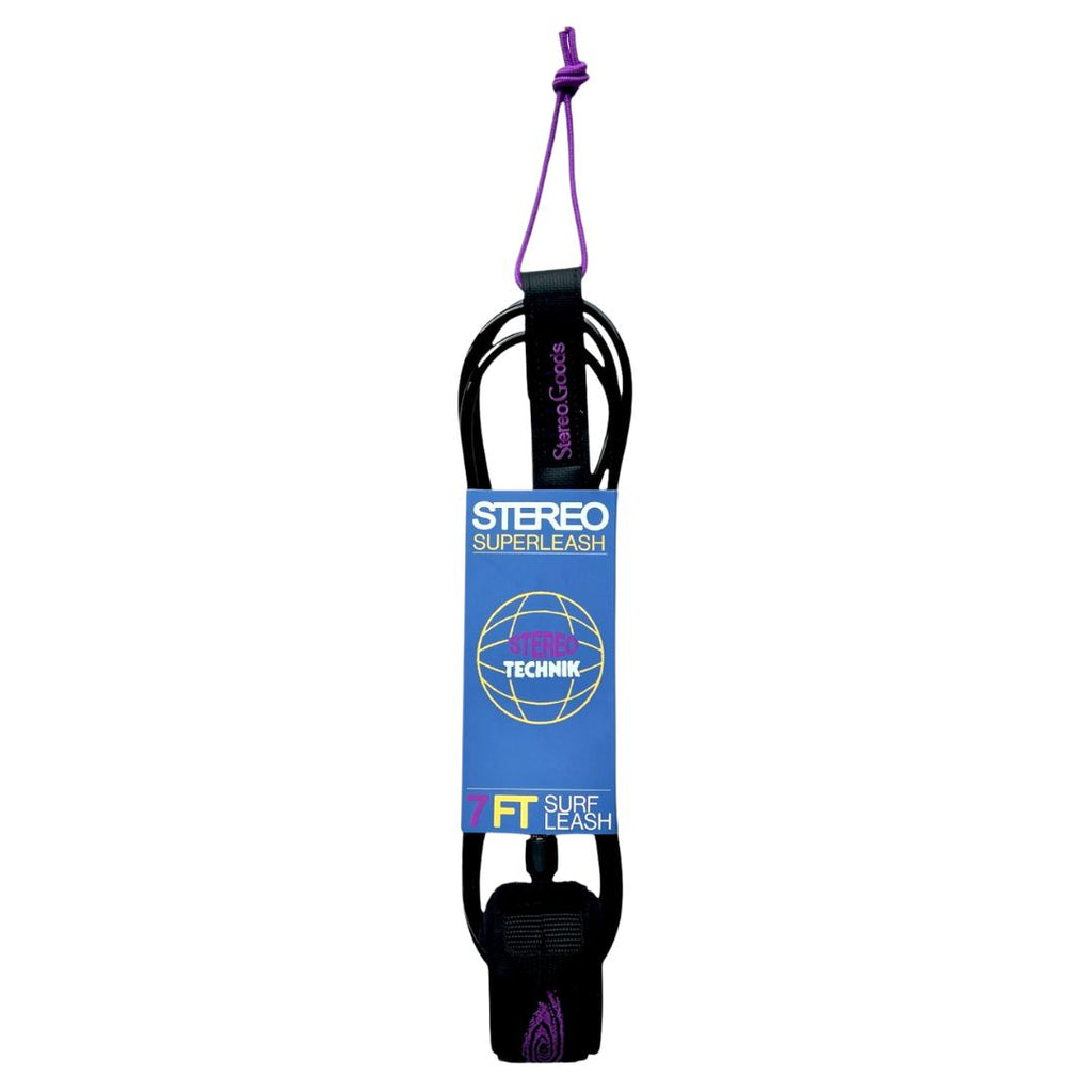 Superleash Surf Leash - Black