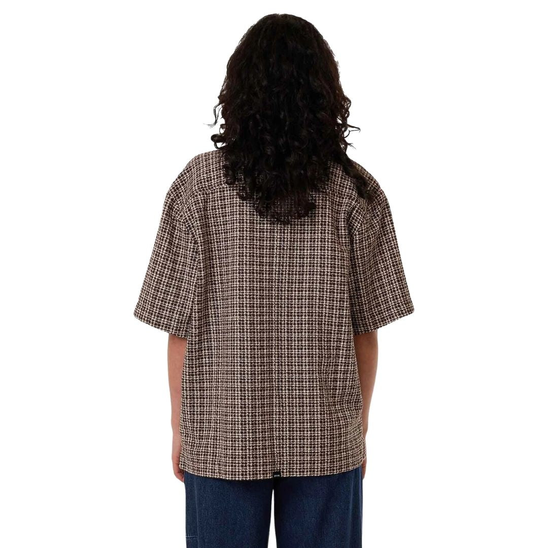 Thrills Hazed Adrianna Shirt - Coffee