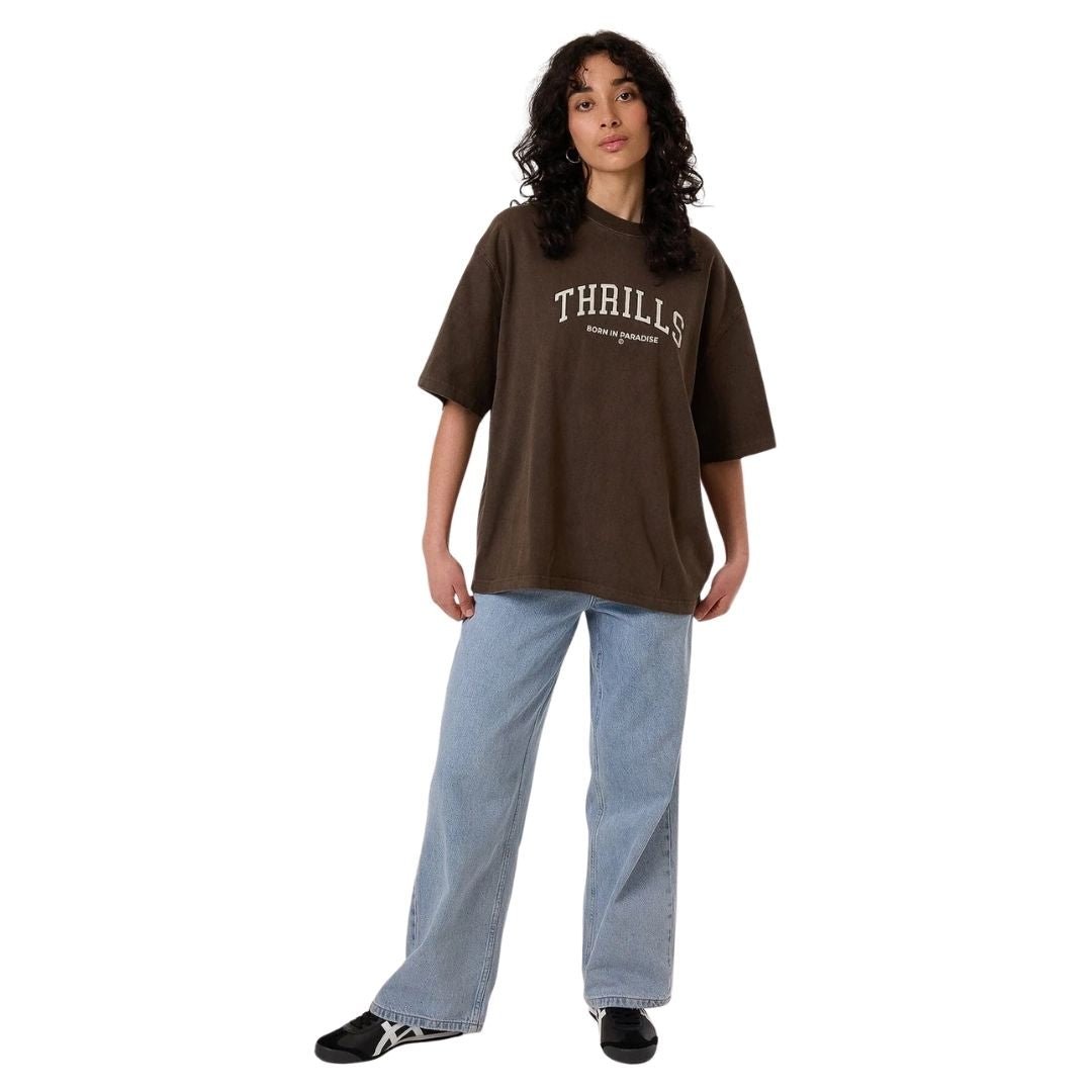 Thrills Home Advantage Oversized T-Shirt Wren | Byron Bay