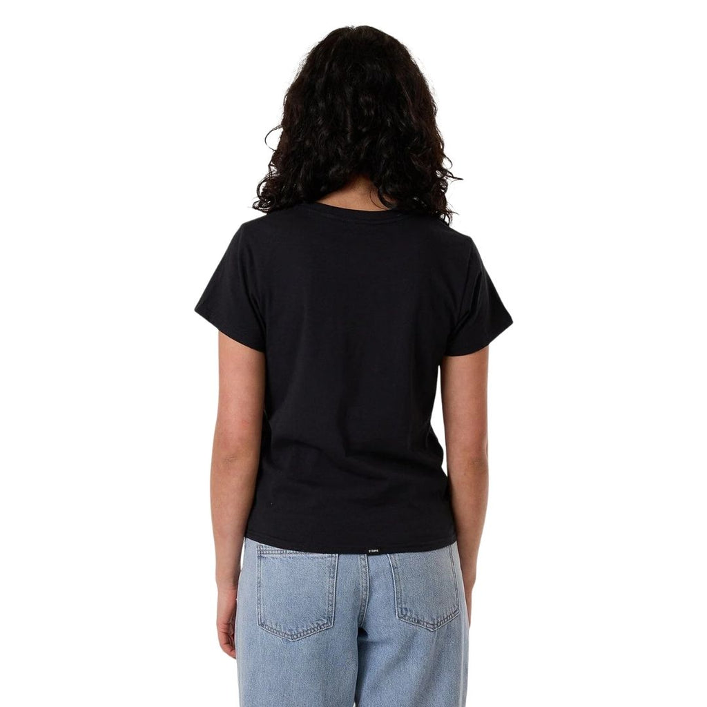 Thrills Insignia Everyday T-Shirt Washed Black | Byron Bay