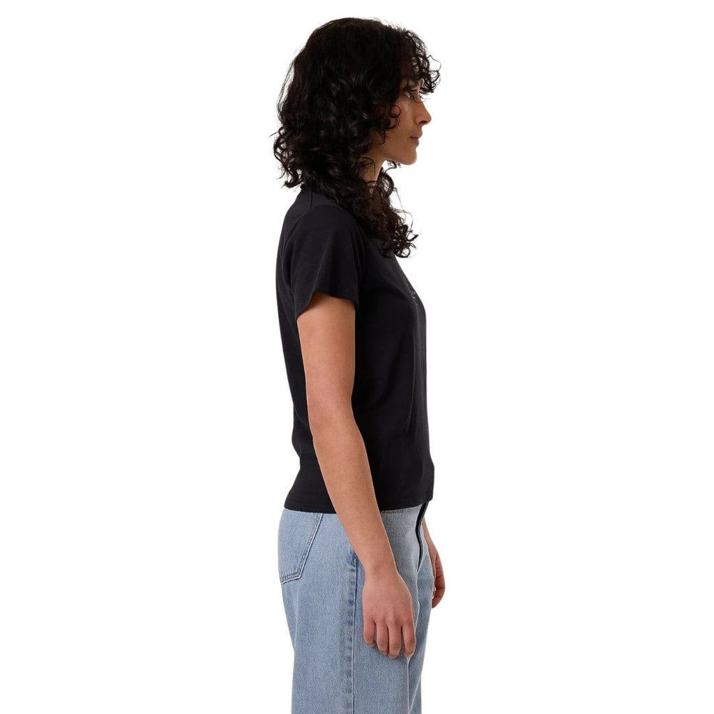 Thrills Insignia Everyday T-Shirt Washed Black | Byron Bay