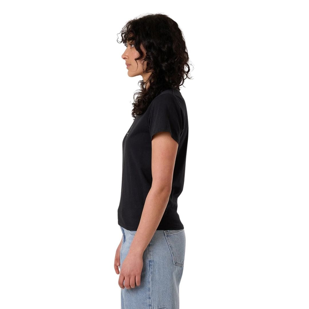 Thrills Insignia Everyday T-Shirt Washed Black | Byron Bay