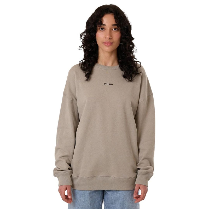 Thrills Minimal Thrills Slouch Crew - String