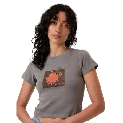 Thrills Natures Library Mini T-Shirt - Washed Grey