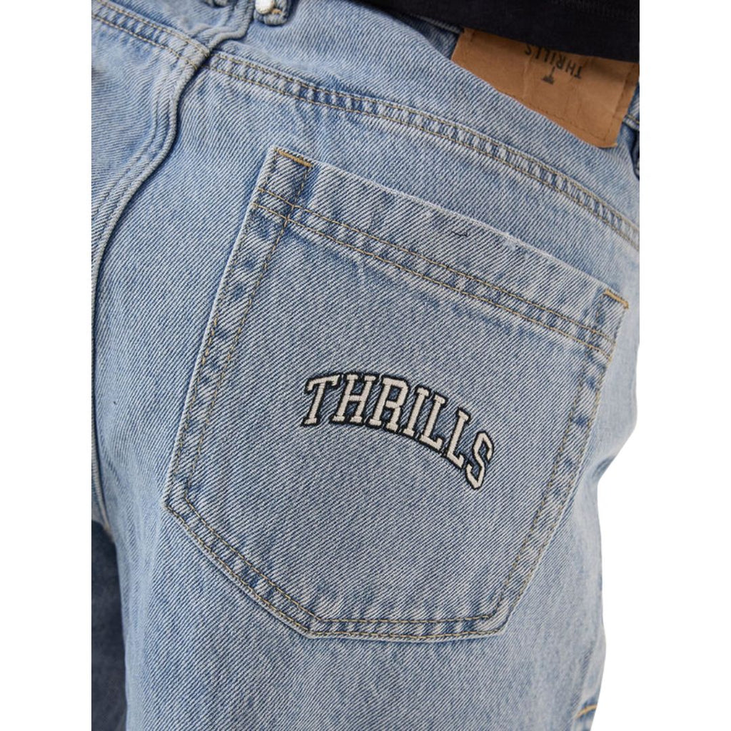 Reagan Home Adventure Slouch Embro Short - Ageless Blue