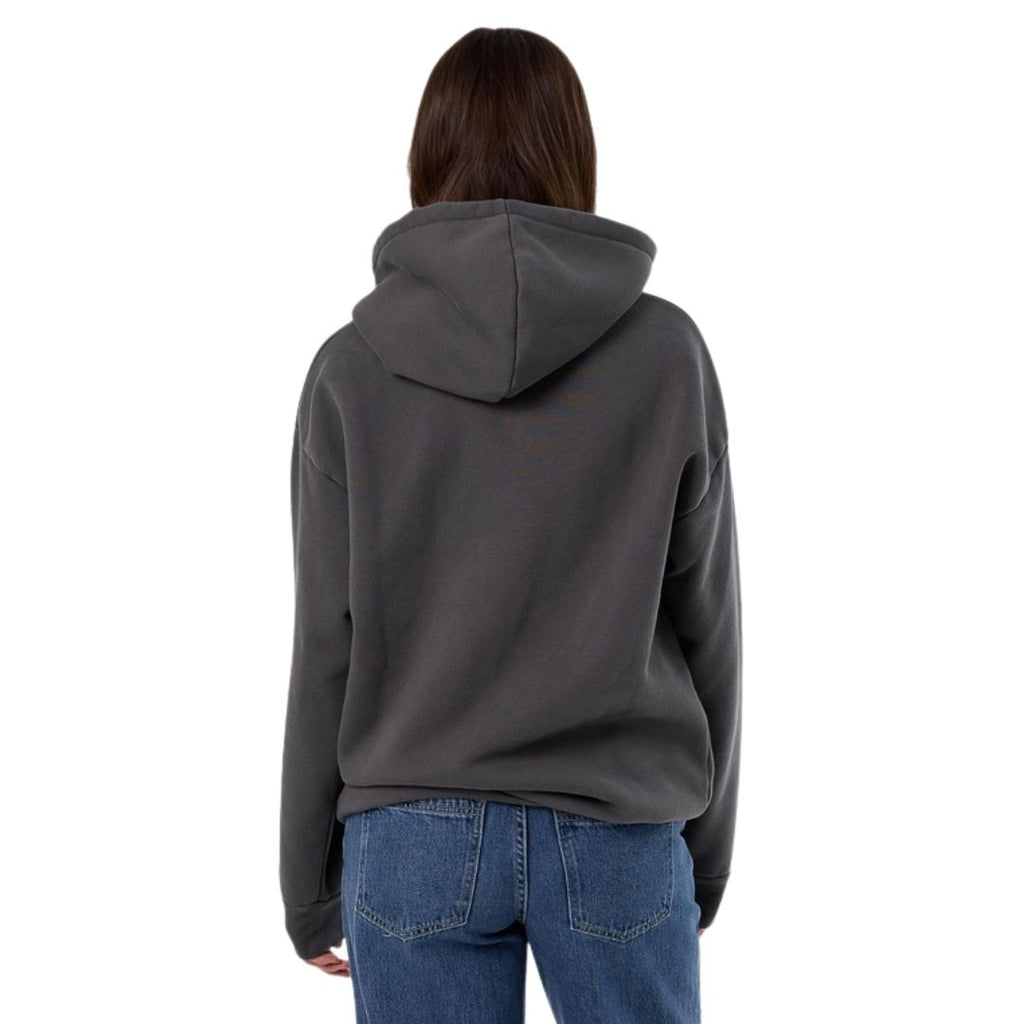 Thrills Strength And Glory Slouch Hoodie Merch Black - lifestyle view